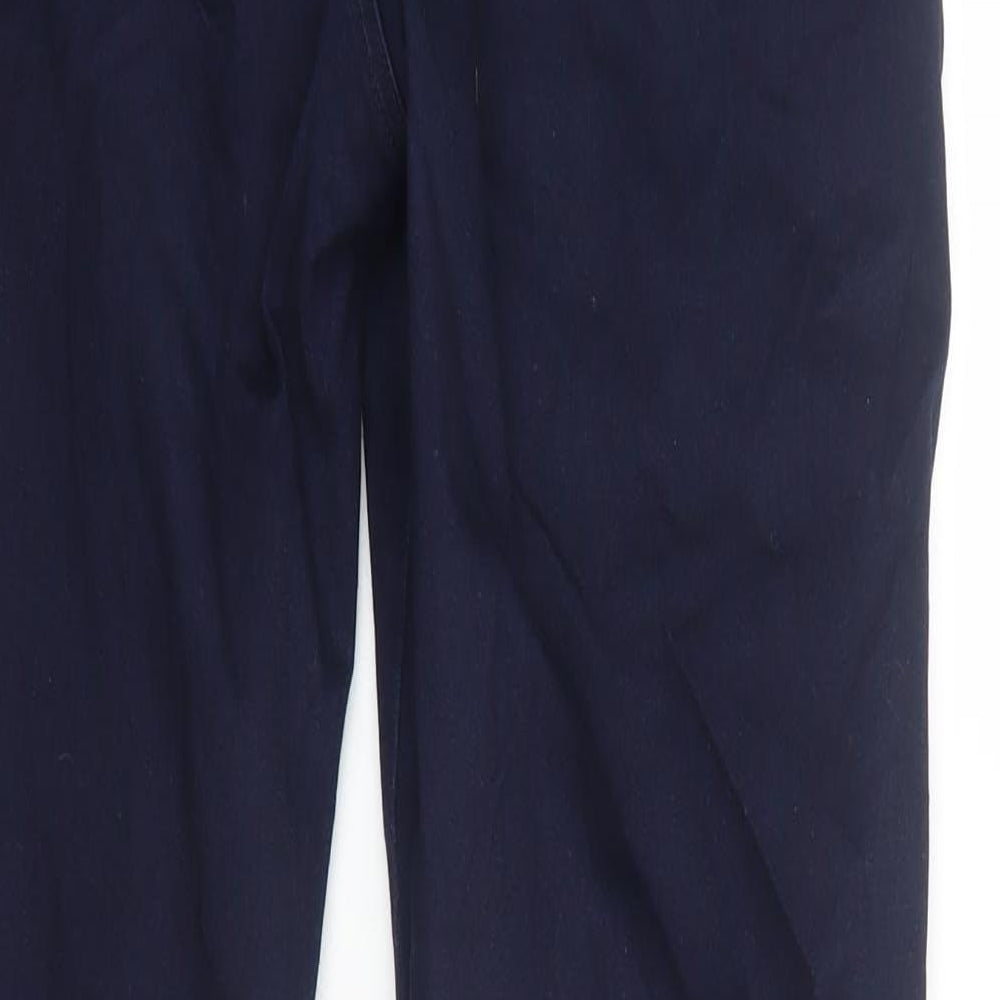 Very Womens Blue Cotton Skinny Jeans Size 16 Regular