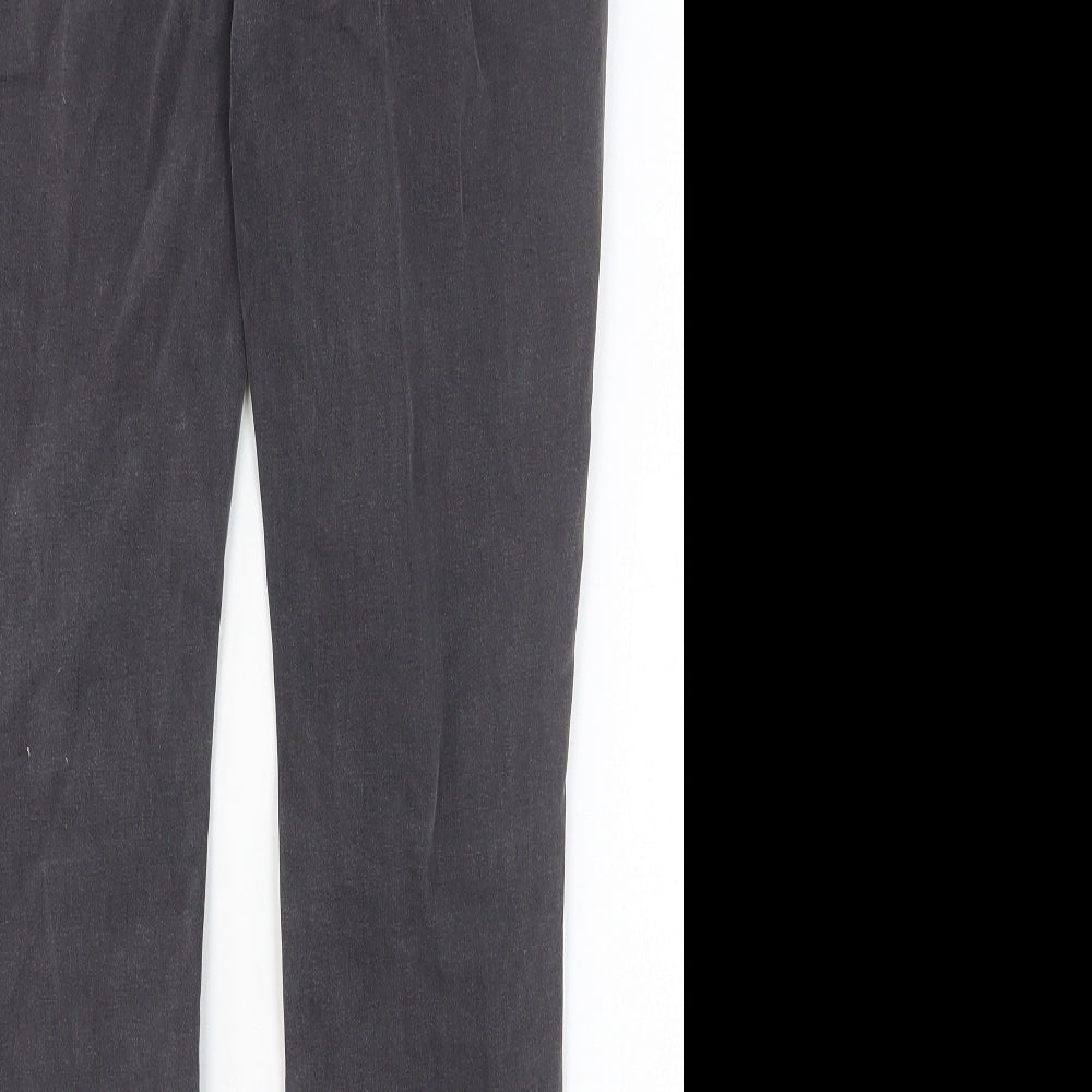Dream Jeans Womens Grey Cotton Skinny Jeans Size 30 in Regular Button