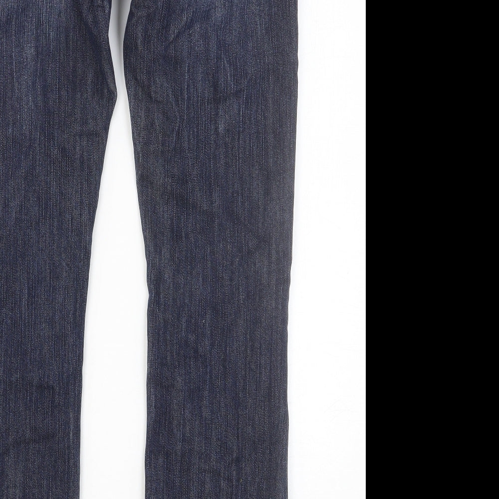 Rock & Republic Mens Blue Cotton Bootcut Jeans Size 29 in Regular Button