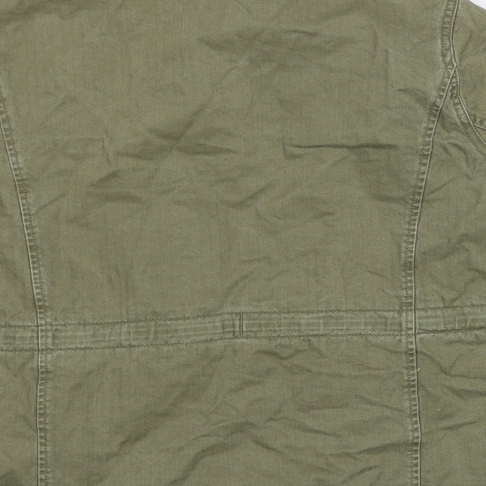 Superdry Womens Green Jacket Size M Zip