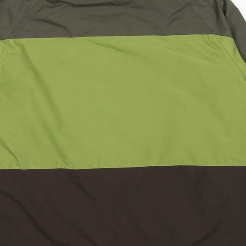 Cotton Traders Mens Brown Anorak Jacket Size L Zip