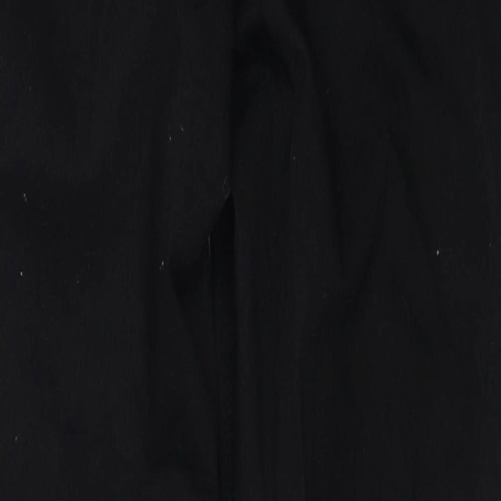 Marks and Spencer Womens Black Cotton Jegging Jeans Size 12 Regular