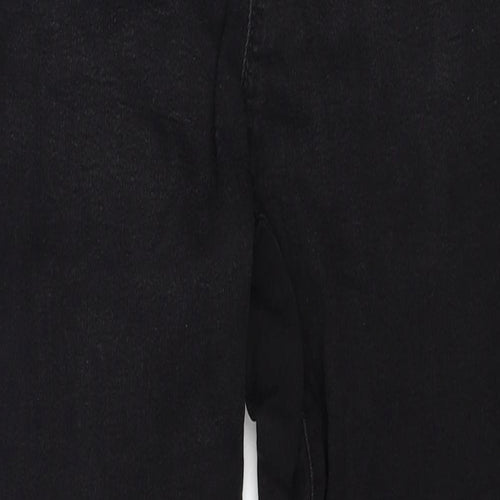 Denim 365 Womens Black Cotton Jegging Jeans Size 12 Regular