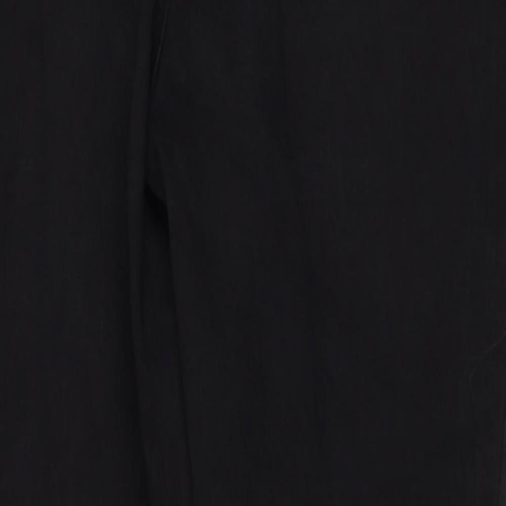 TU Womens Black Cotton Skinny Jeans Size 20 Regular Zip