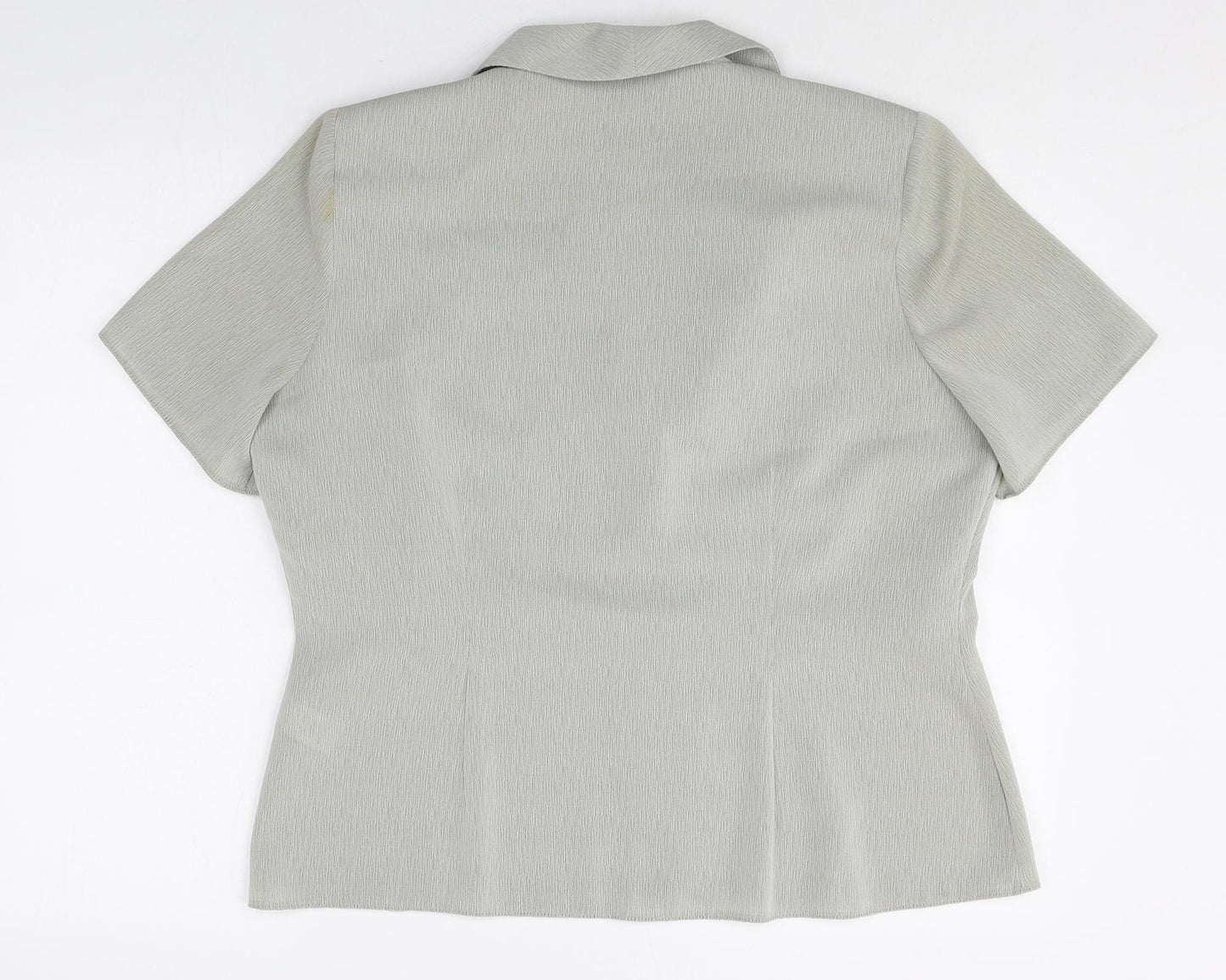 Bonmarche Womens Green Polyester Jacket Suit Top Size 16