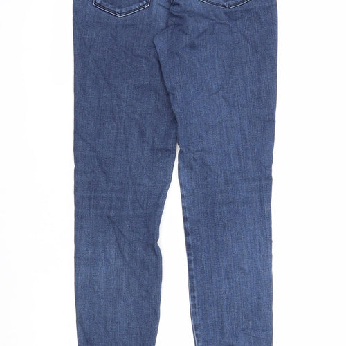 Uniqlo Womens Blue Cotton Skinny Jeans Size S Regular