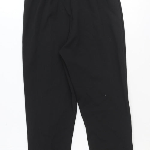 Stylewise Womens Black Polyester Jumpsuit One-Piece Size 12 Pullover