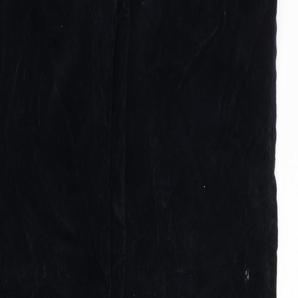 Blue Harbour Mens Blue Cotton Trousers Size 34 in Regular Zip