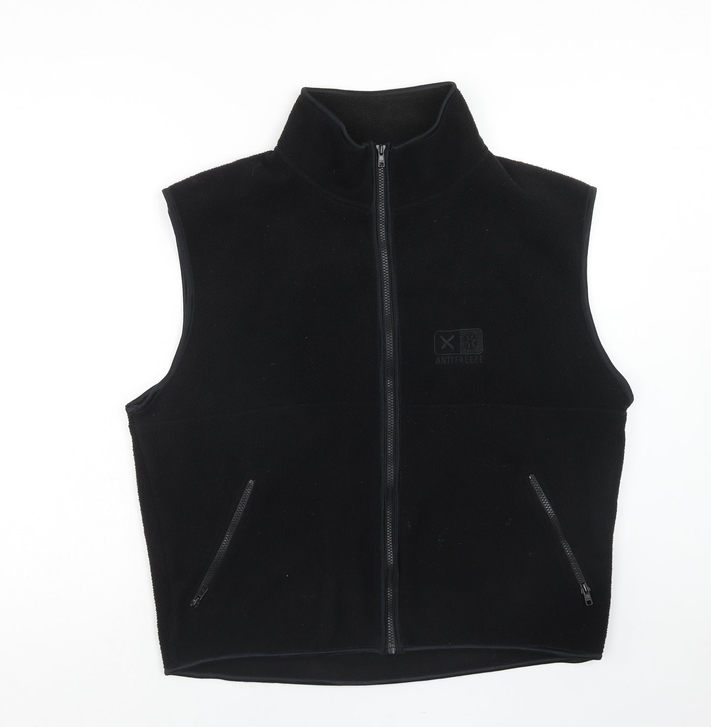 Anti freeze Mens Black Gilet Waistcoat Size L Zip