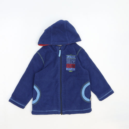 Sigikid Boys Blue Jacket Size 10 Years Zip