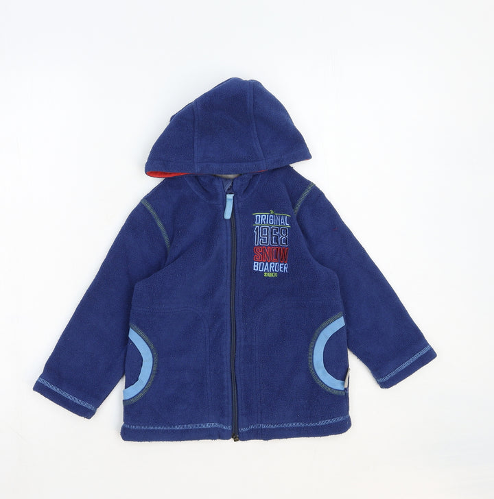 Sigikid Boys Blue Jacket Size 10 Years Zip