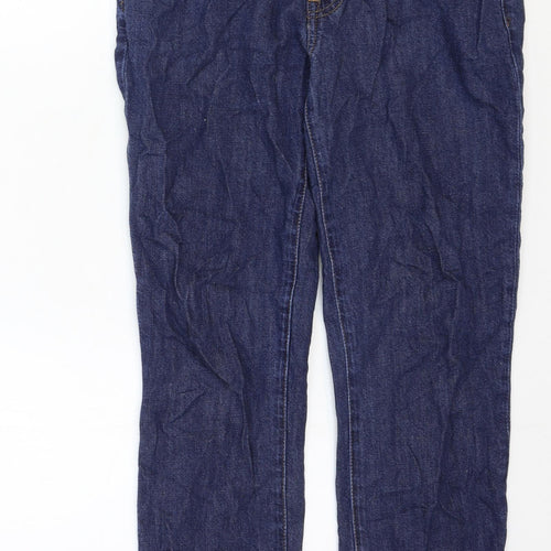 Gap Mens Blue Cotton Straight Jeans Size 26 in Regular Zip