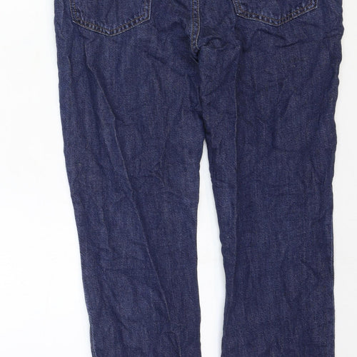 Gap Mens Blue Cotton Straight Jeans Size 26 in Regular Zip