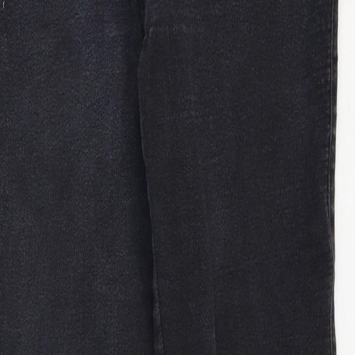 Denim & Co. Womens Black Cotton Jegging Jeans Size 10 Regular