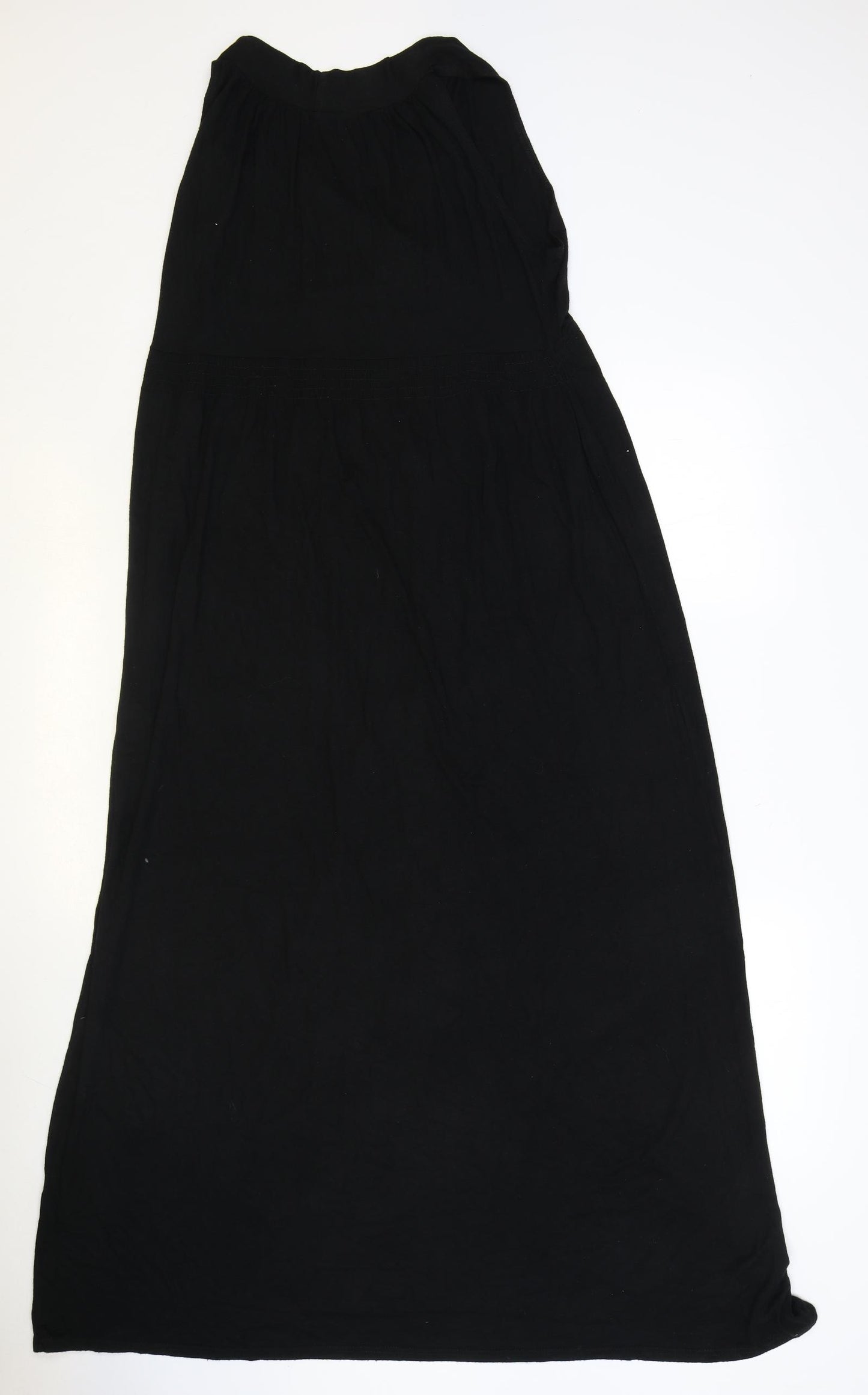 USCO Womens Black Polyester A-Line Size M V-Neck Pullover