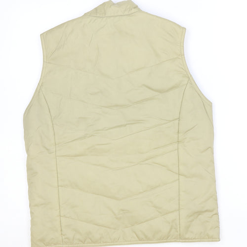 McKay Womens Beige Gilet Jacket Size S Zip