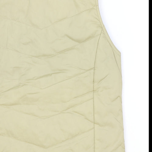 McKay Womens Beige Gilet Jacket Size S Zip