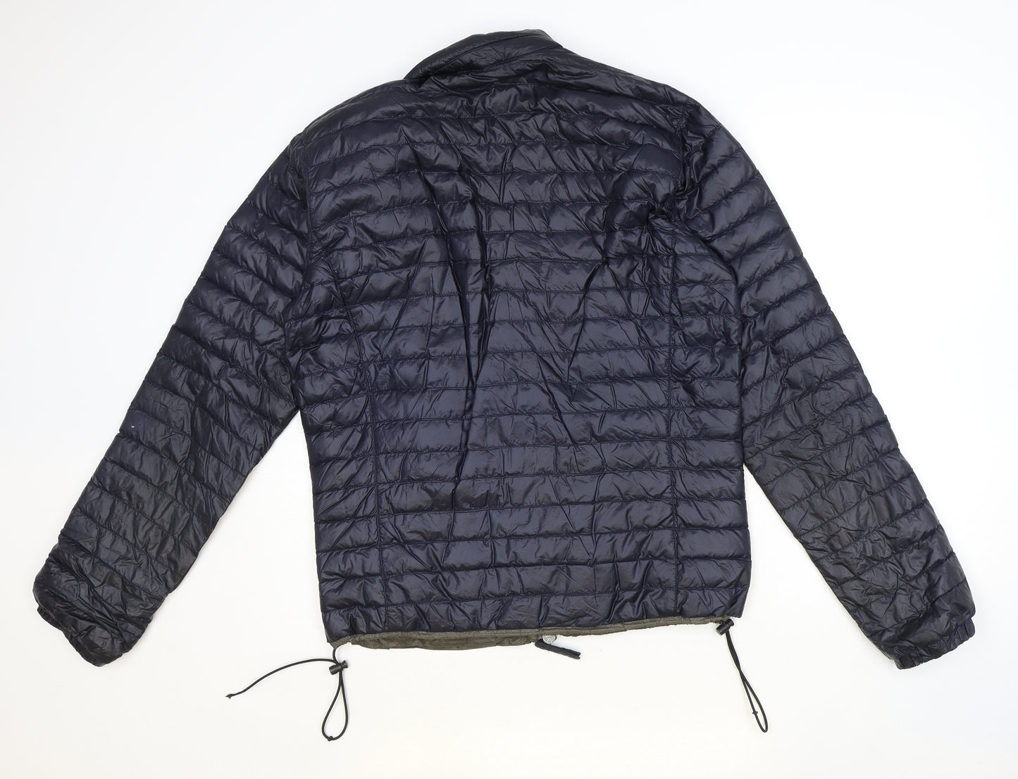 Duvetica Womens Blue Quilted Jacket Size 20 Zip