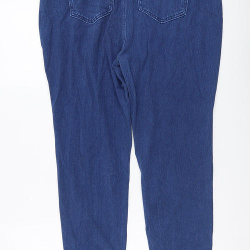 NEXT Womens Blue Cotton Jegging Jeans Size 18 L27 in Regular