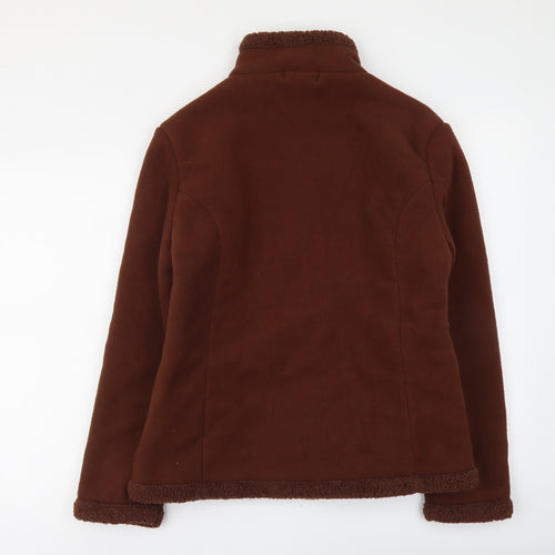 QED Womens Brown Jacket Size M Zip