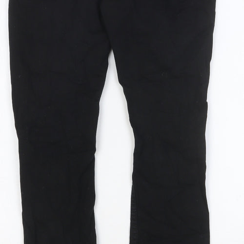 New Look Womens Black Cotton Skinny Jeans Size 32 in Slim Button
