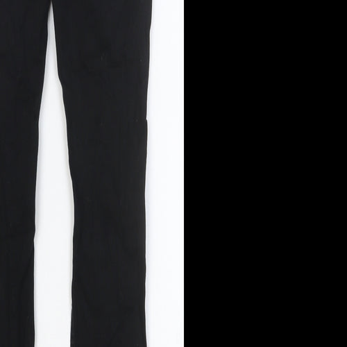 New Look Womens Black Cotton Skinny Jeans Size 32 in Slim Button