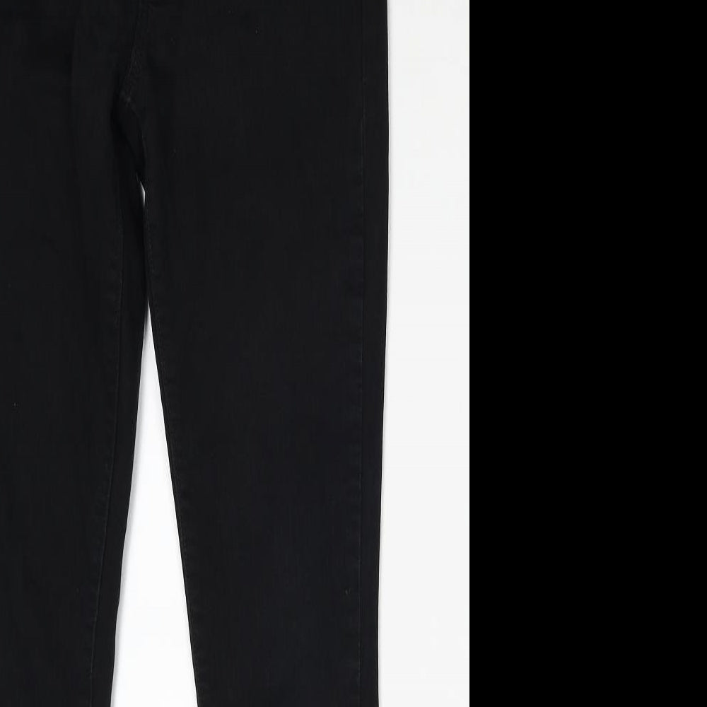 Signature by Levi Strauss & Co. Womens Black Cotton Skinny Jeans Size 29 in Regular Zip