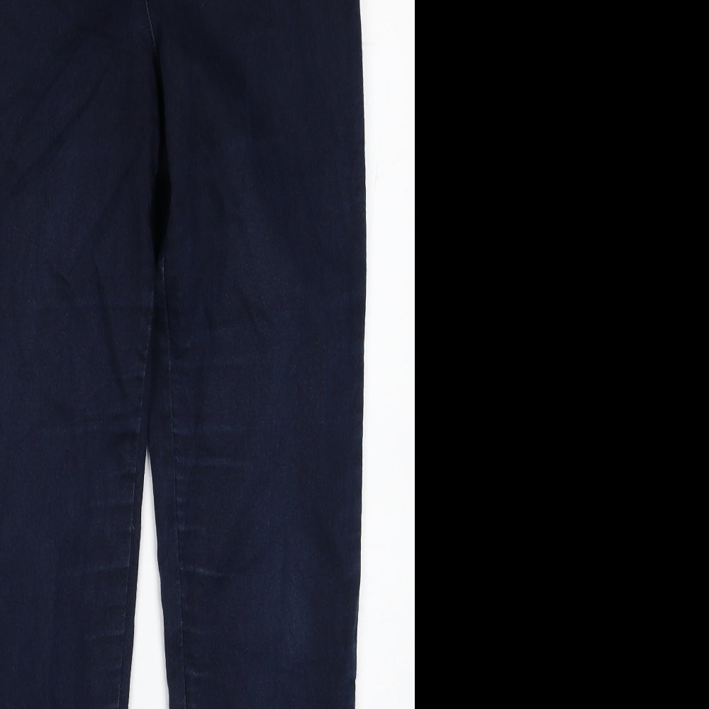 Marks and Spencer Womens Blue Cotton Jegging Jeans Size 12 Regular