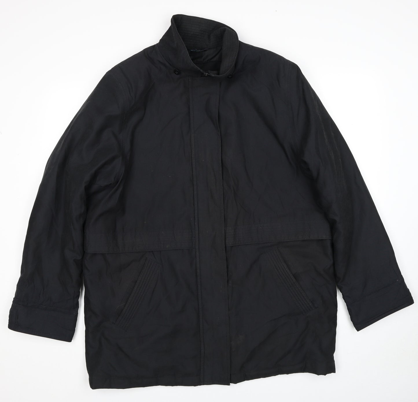 NuAge Womens Black Jacket Size 16 Zip