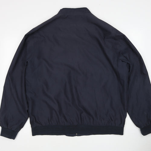 Canson Of Denmark Mens Blue Jacket Size XL Zip