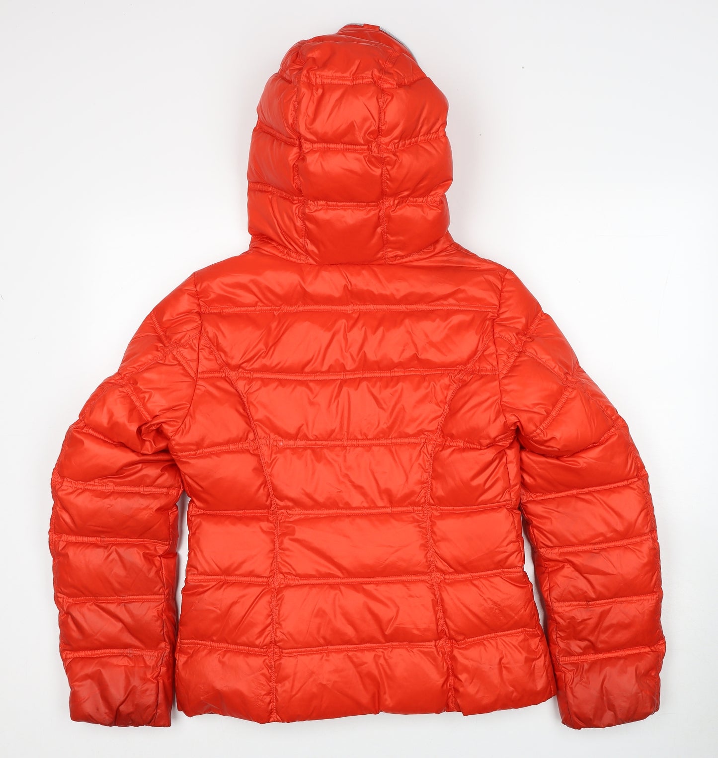 Sun Valley Womens Red Puffer Jacket Jacket Size S Zip