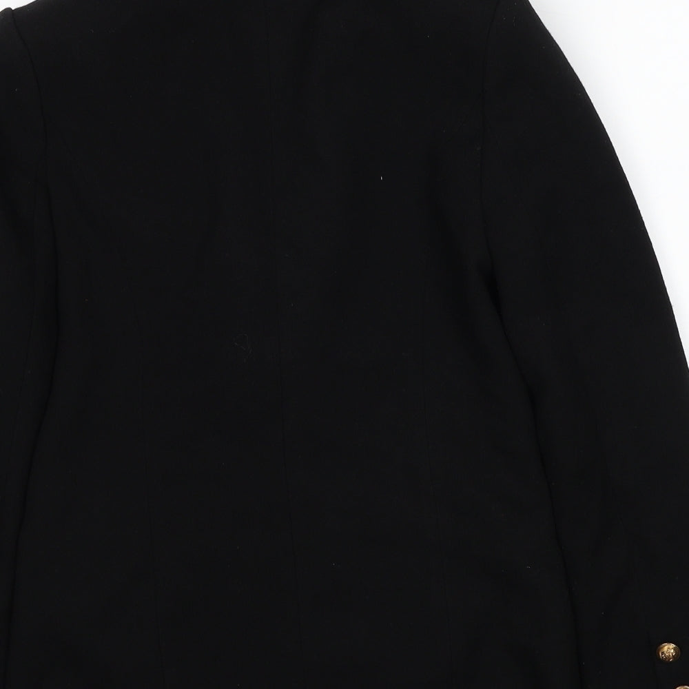 Lioness Womens Black Jacket Blazer Size S Button