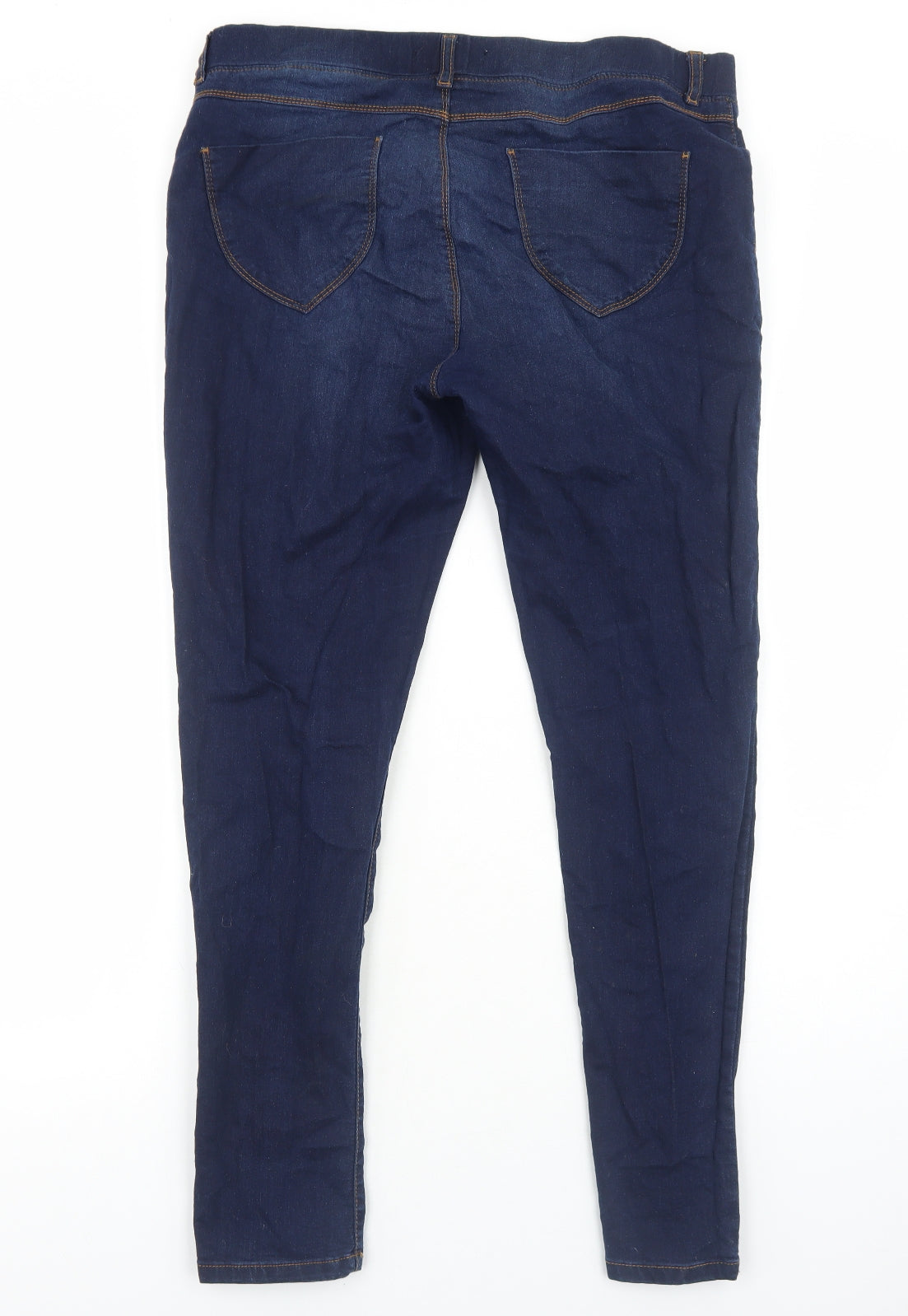 Dorothy Perkins Womens Blue Cotton Jegging Jeans Size 16 Regular