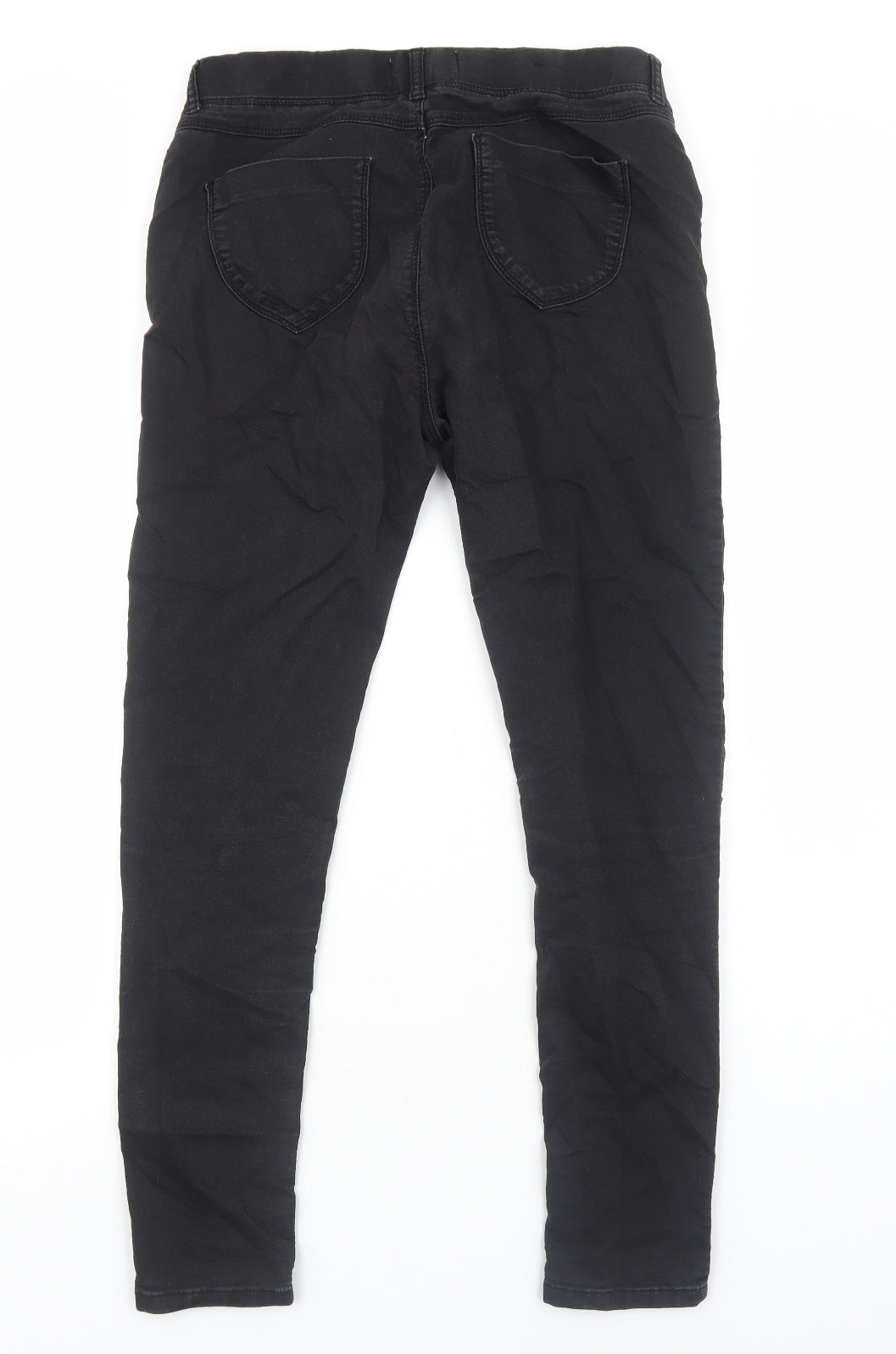 Dorothy Perkins Womens Black Cotton Jegging Jeans Size 14 Regular