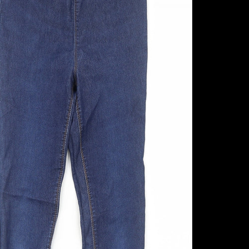 Papaya Womens Blue Cotton Jegging Jeans Size 8 Regular
