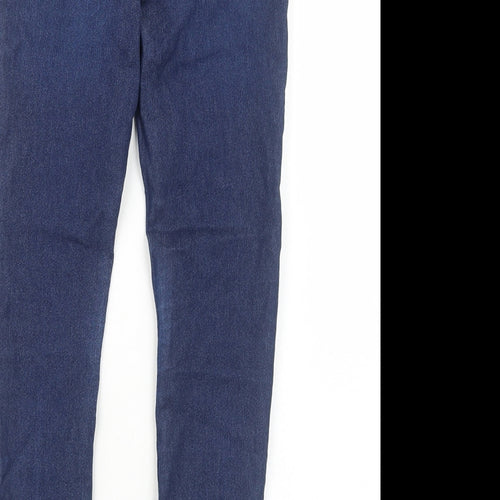 Papaya Womens Blue Cotton Jegging Jeans Size 8 Regular