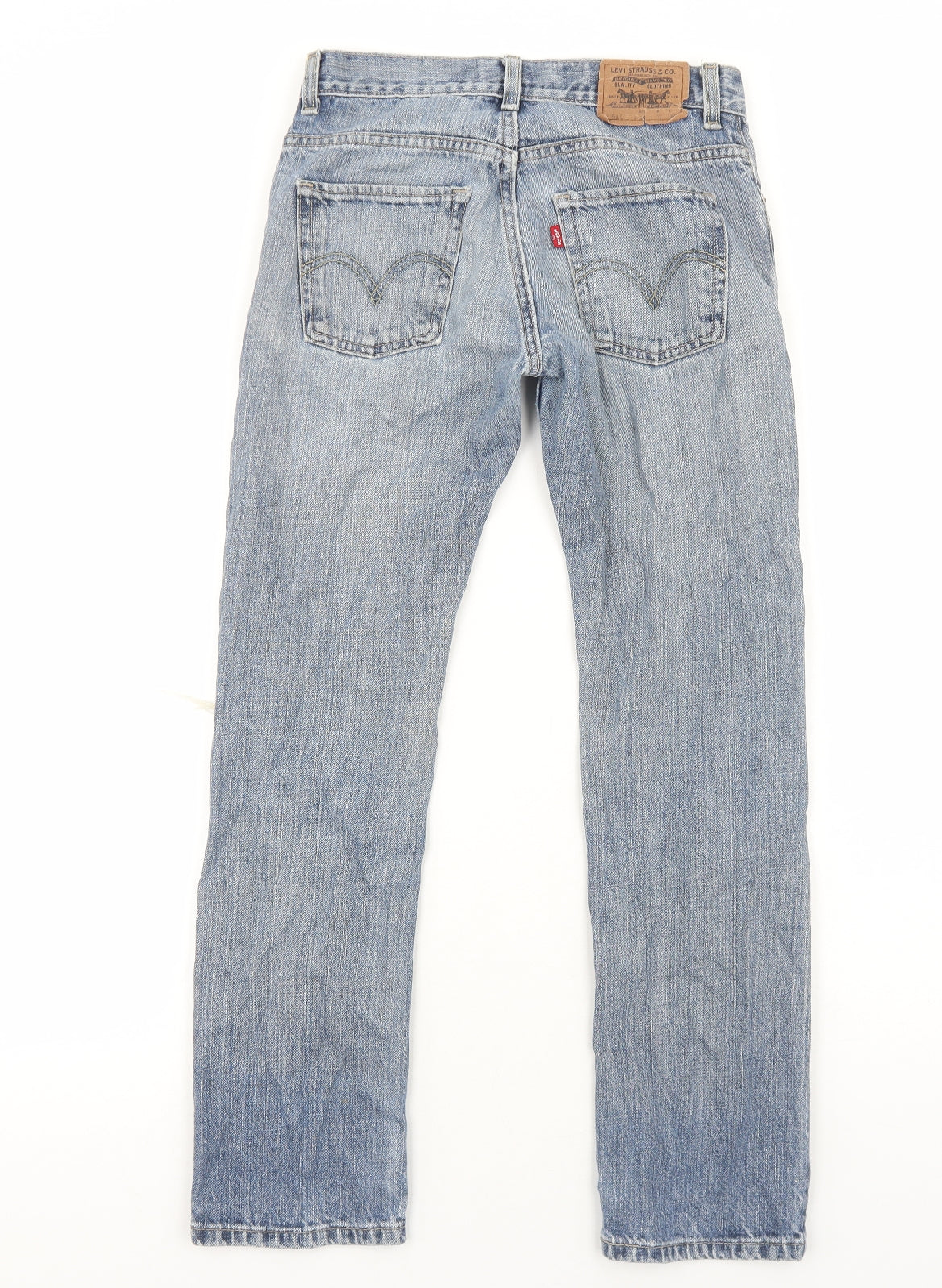 Signature by Levi Strauss & Co. Mens Blue Cotton Skinny Jeans Size XS L27 in Regular Zip