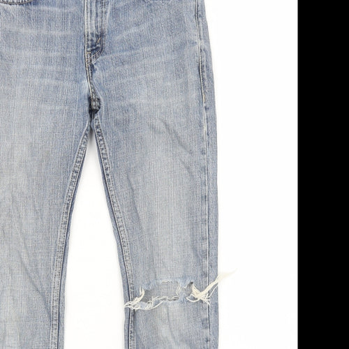 Signature by Levi Strauss & Co. Mens Blue Cotton Skinny Jeans Size XS L27 in Regular Zip