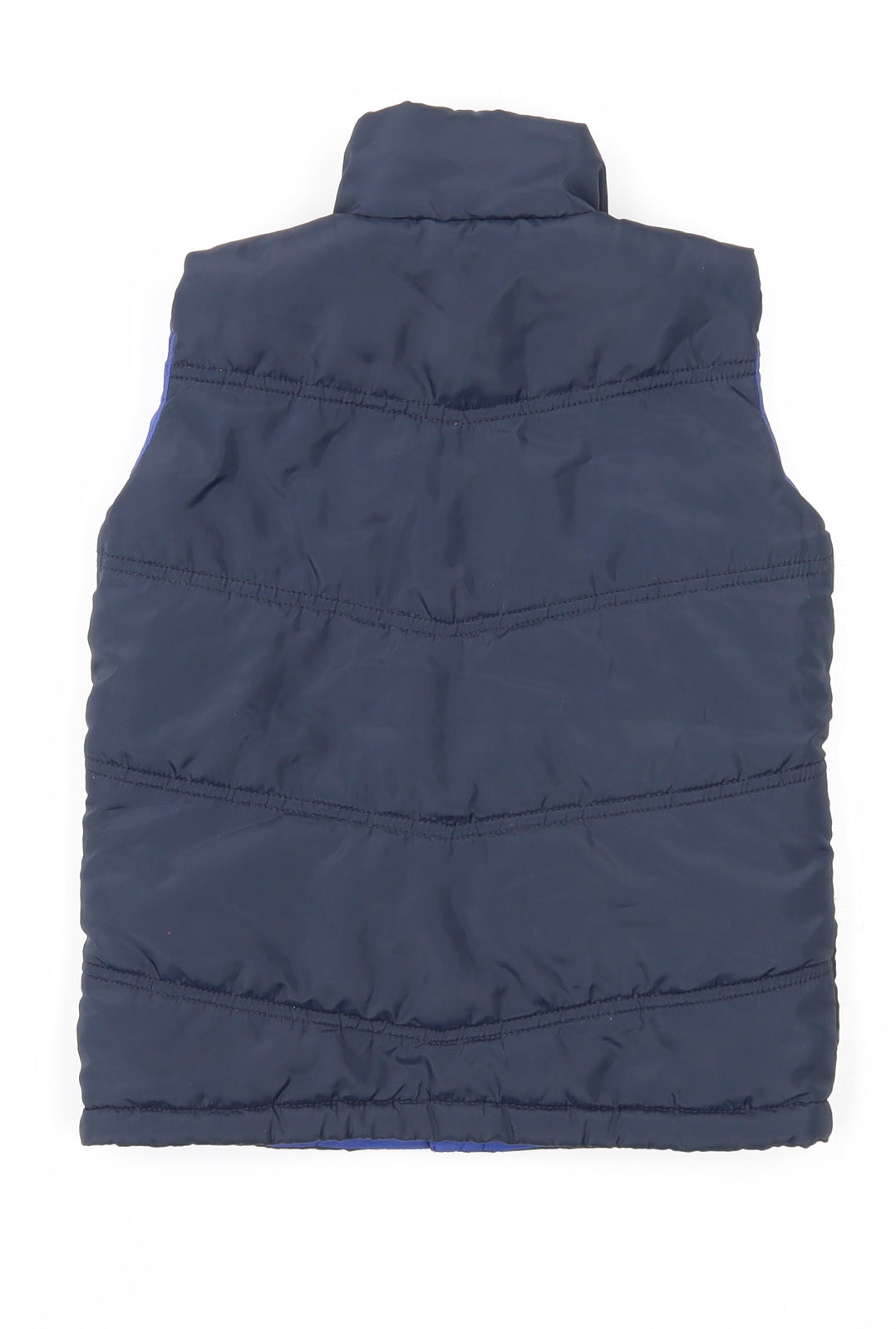 Joules Boys Blue Gilet Jacket Size 3 Years Zip