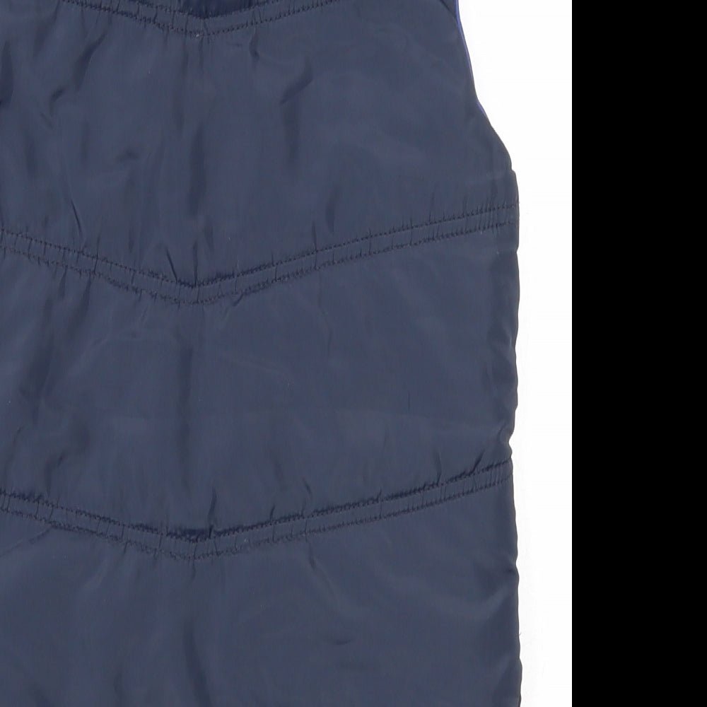 Joules Boys Blue Gilet Jacket Size 3 Years Zip