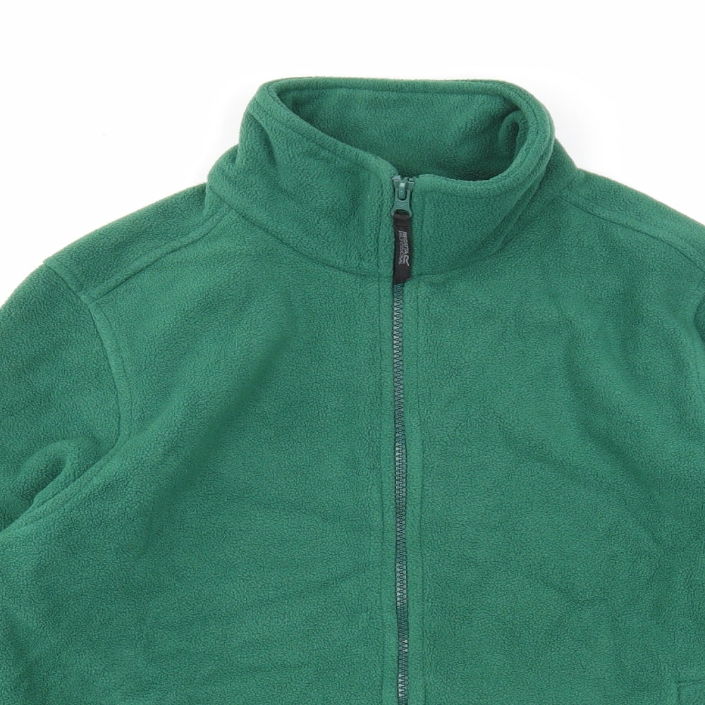 Regatta Womens Green Jacket Size 12 Zip
