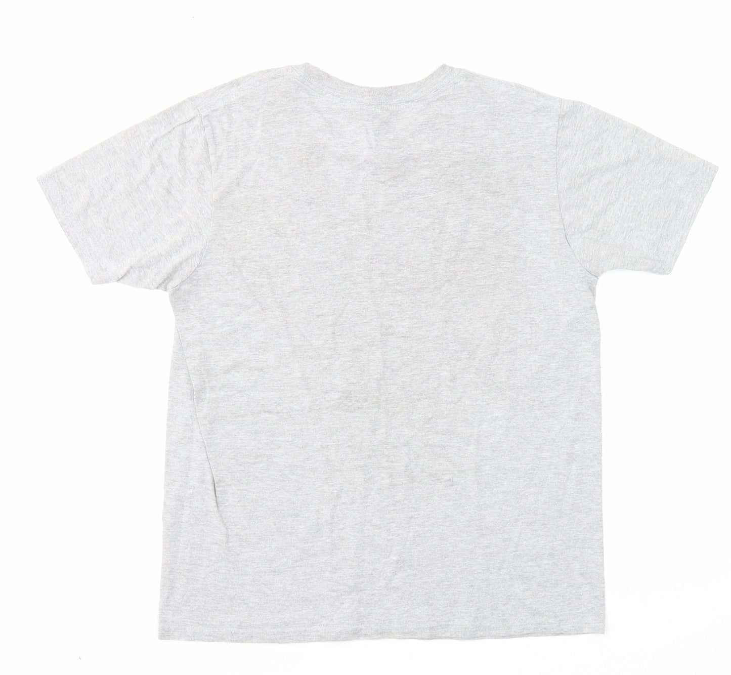 Gildan Boys Grey Polyester Basic T-Shirt Size 12-13 Years Round Neck Pullover - Sidekick, 12-14 Years