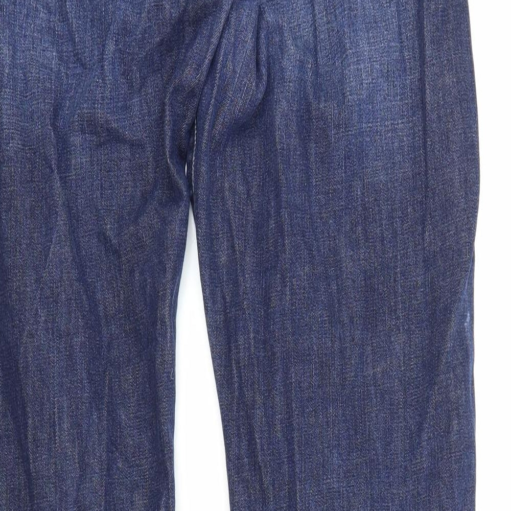 Boden Mens Blue Cotton Straight Jeans Size 40 in L36 in Regular Button