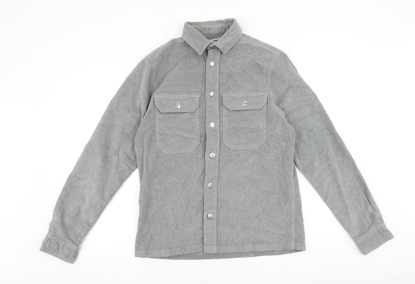 just junkies Womens Grey Jacket Size S Button