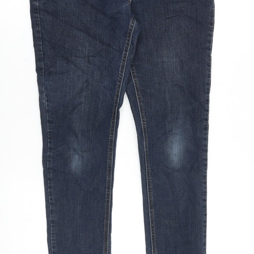 YES YES Womens Blue Cotton Skinny Jeans Size 32 in Slim Zip