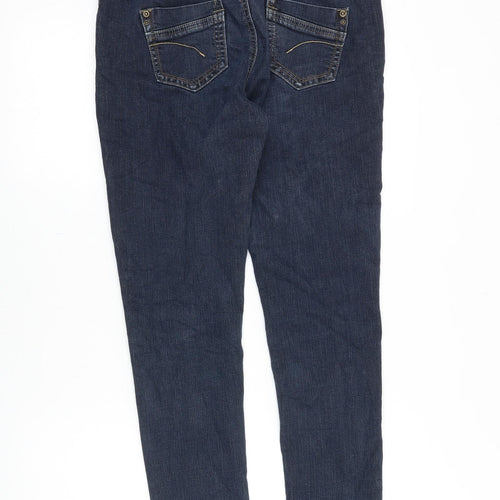 YES YES Womens Blue Cotton Skinny Jeans Size 32 in Slim Zip