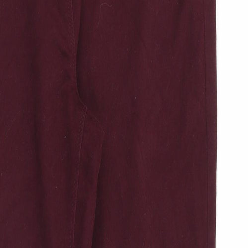 M&Co Womens Purple Cotton Skinny Jeans Size 32 in Slim