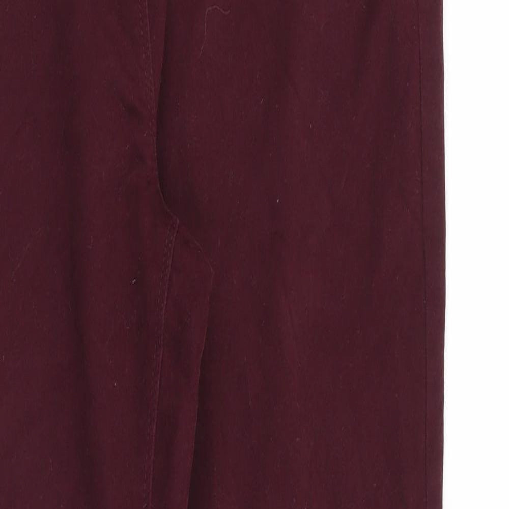 M&Co Womens Purple Cotton Skinny Jeans Size 32 in Slim