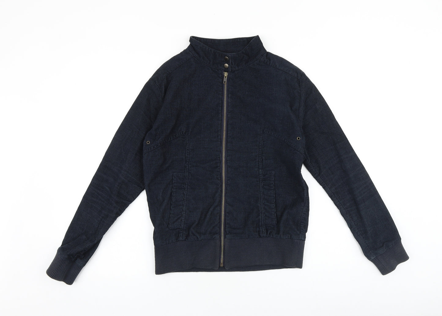 Billabong Mens Blue Jacket Size M Zip
