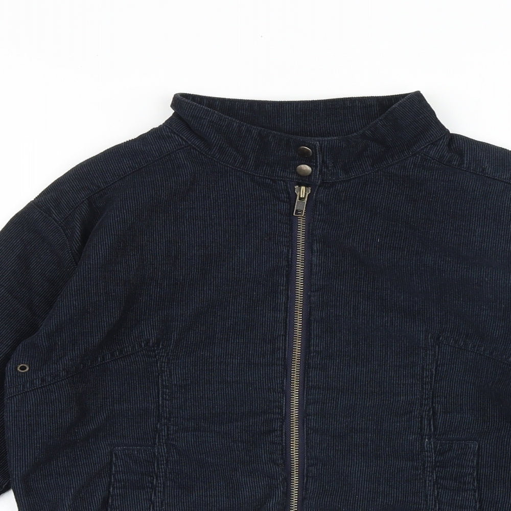 Billabong Mens Blue Jacket Size M Zip